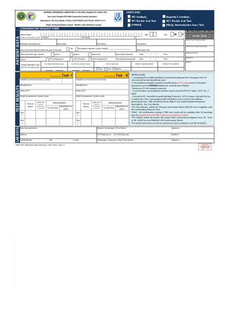 National HIV/Hepatitis Lab .